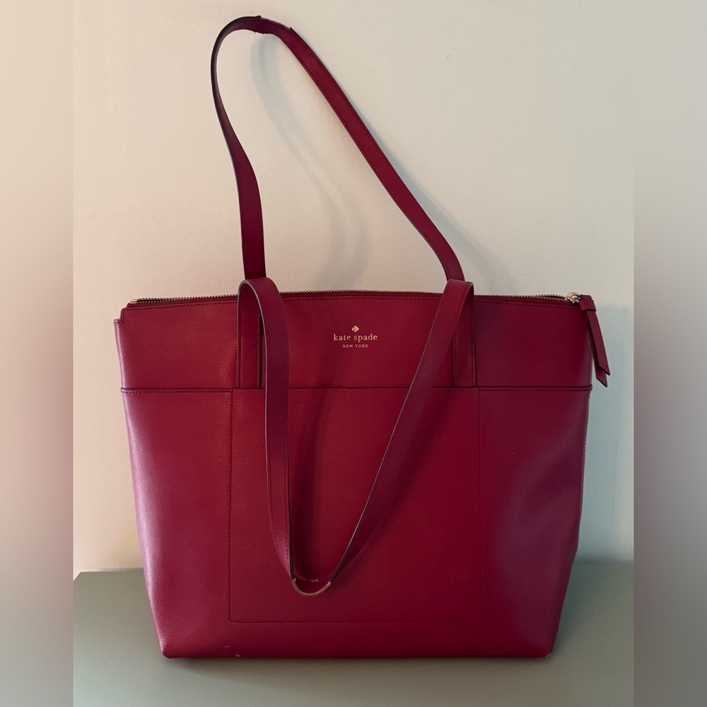 Kate Spade Patrice Satchel Magenta Pink